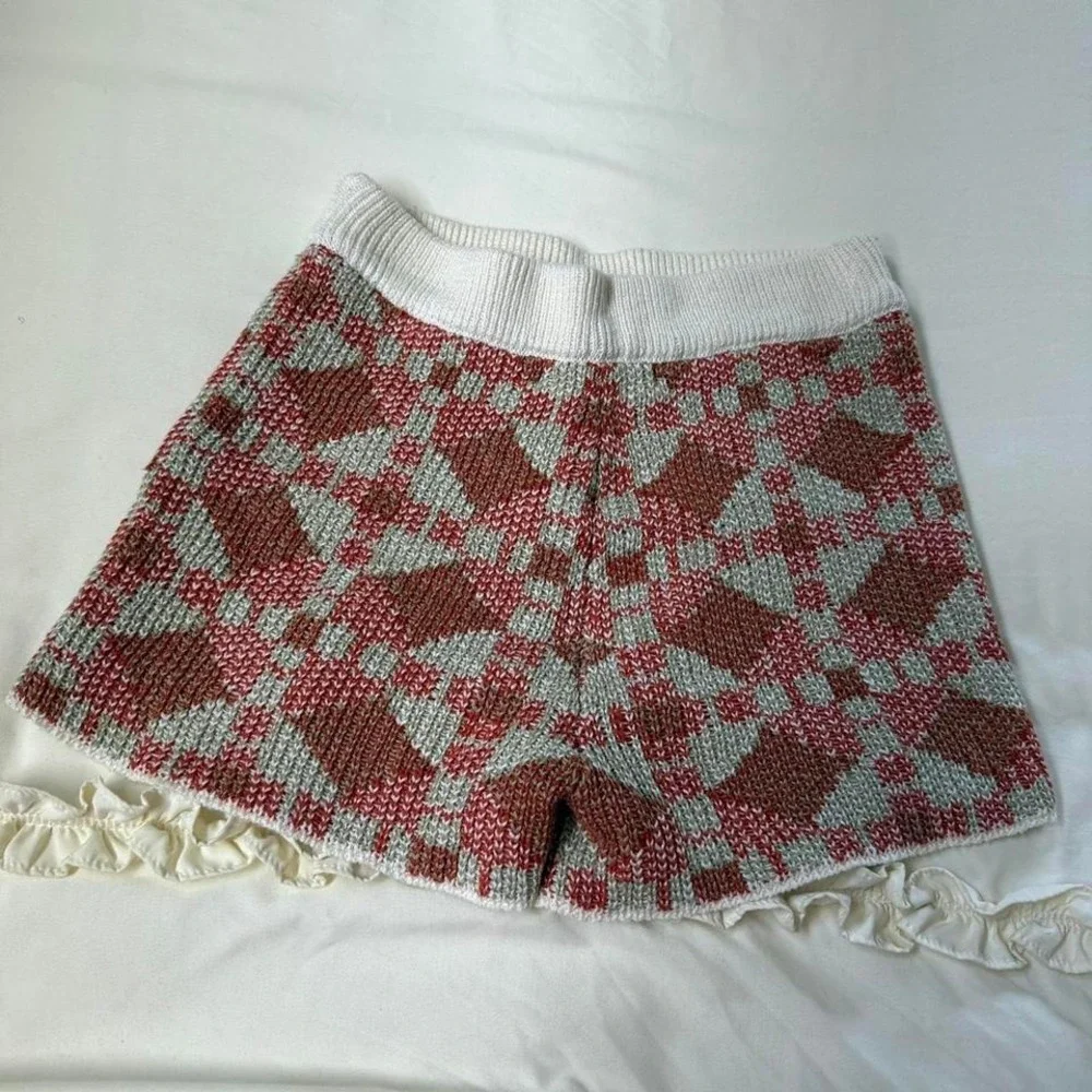 Boho knit shorts  Free‎ people knit shorts size small